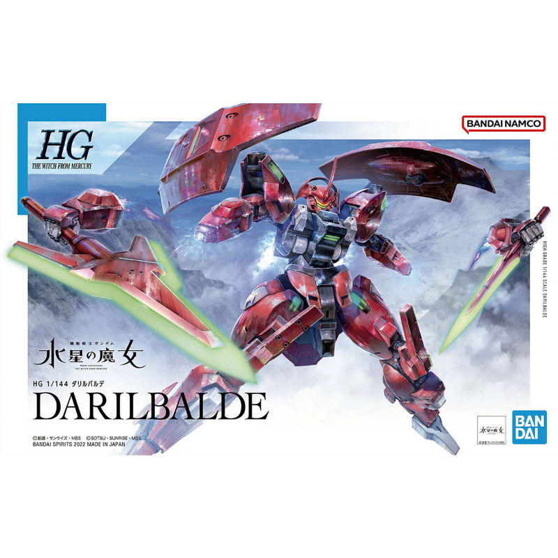 Bandai Original Mobile Suit GUNDAM The Witch From Mercury Anime HG 1/144 DARILBALDE Action Figure To