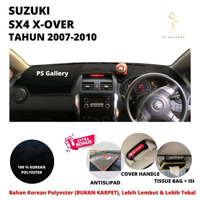 Alas Dasbor Mobil Sx4 X-Over Tahun 2007-2010 Aksesoris Cover Dashboard Premium