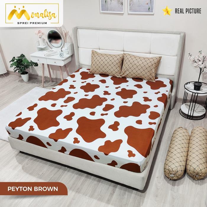 SPREI LEOPARD/ ANIMAL SKIN MONALISA160X200