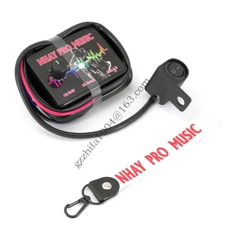 MOTORCYCLE 12 TONE HORN CONTROLLER BOX WITH INDEPENDENT SWITCH ABS MOTORCYCLE HORN CONTROL BOX FOR