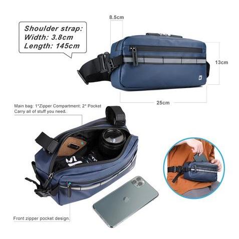 Rhinowalk Tas Sepeda Baru Tas Handlebar Frame Waterproff Multifungsi