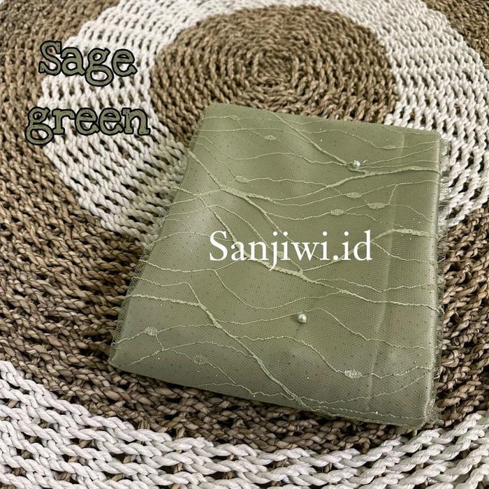 kain Tile Akar Mutiara/ Tile Akar Mutiara Glitter