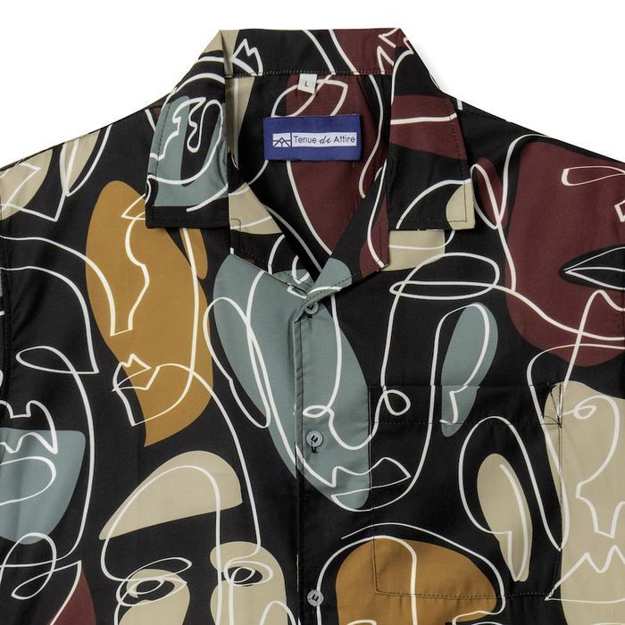 2s8y- Tenue De Attire - Kemeja Pria - Contour Matisse Shirt