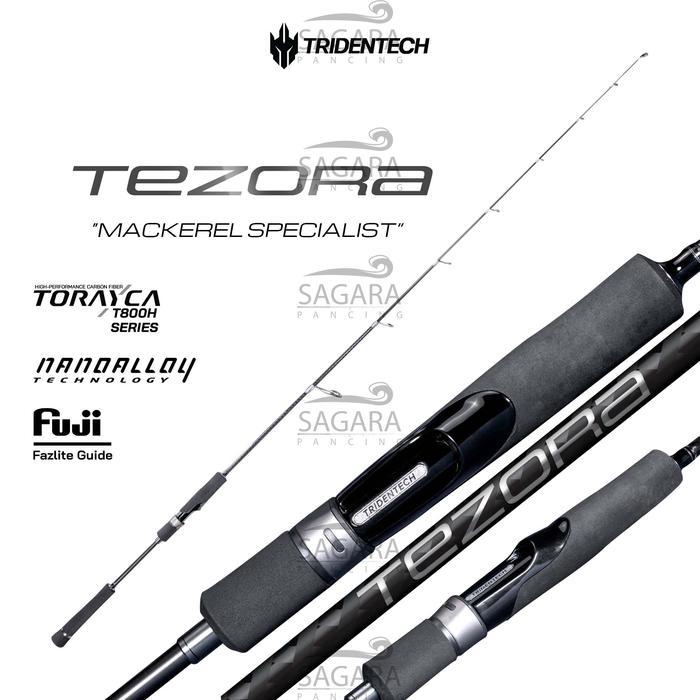 Joran Tridentech Tezora Spesialis Tenggiri Joran Casting Joran Light Jigging Ring Sudah Fuji