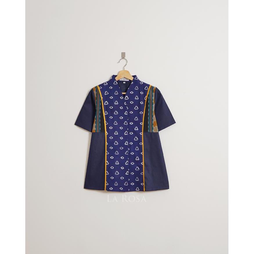 eyys- Atasan Batik Wanita Lengan Pendek