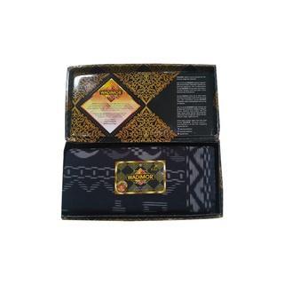 Wadimor Sarung Tenun Bali Khusus Hitam Dewasa Motif Muslim Batik Santri Katun Pekalongan Kain Putih