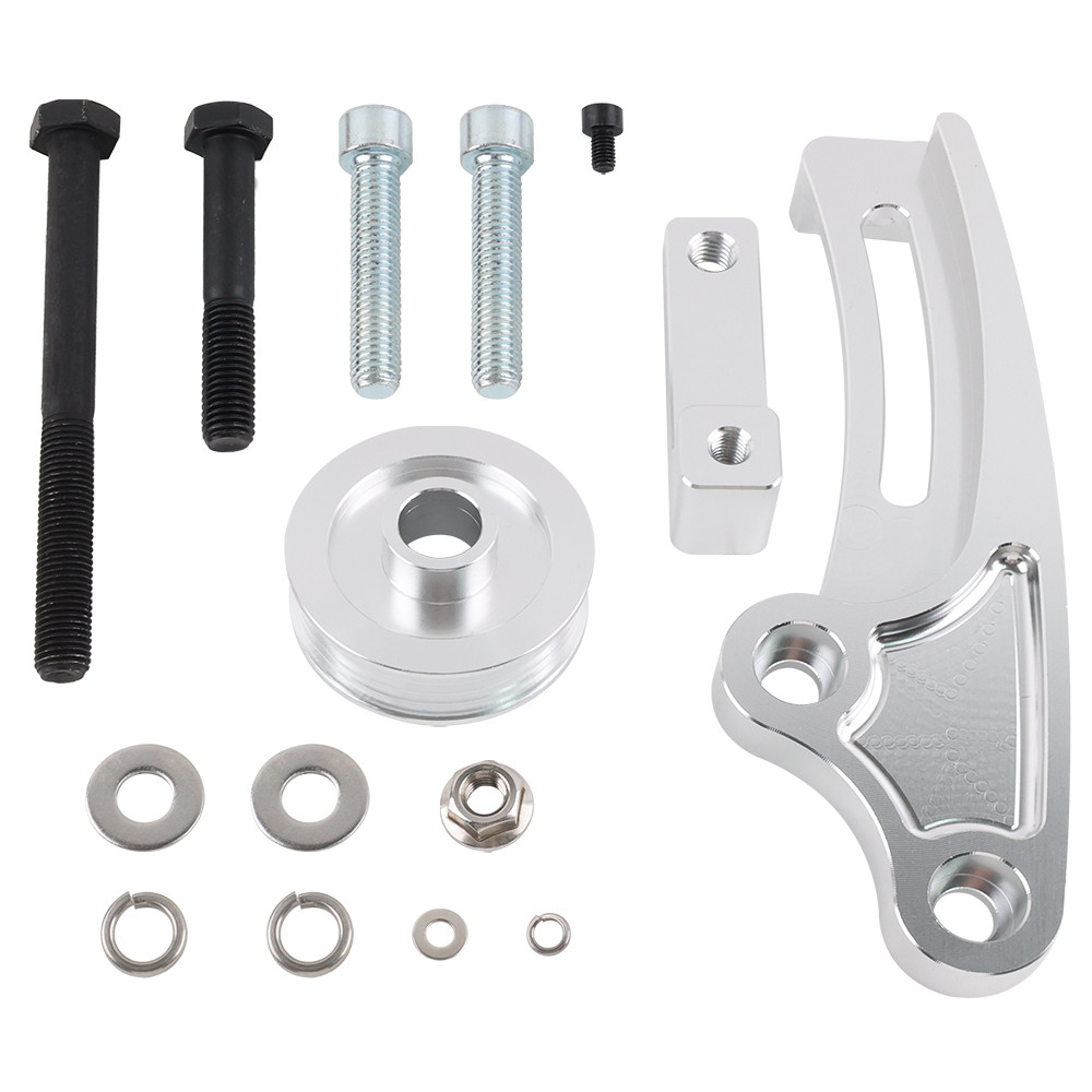 BILLET ALTERNATOR CONVERSION BRACKET FOR HOLDEN LS1 TO RB30 RB26 RB25 RB20 GTR NISSAN RB ENGINES