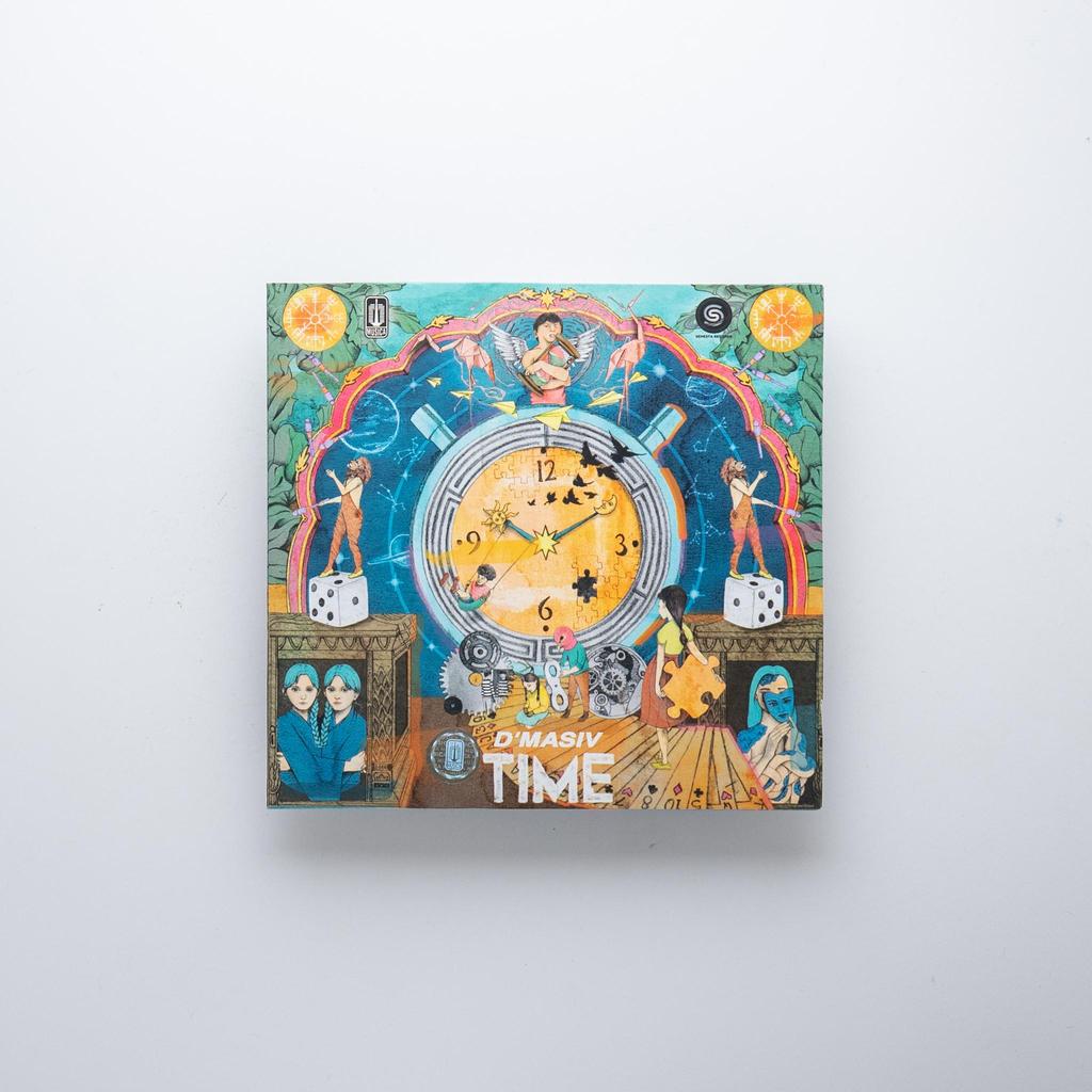 Cd Album - D'Masiv - Time Official