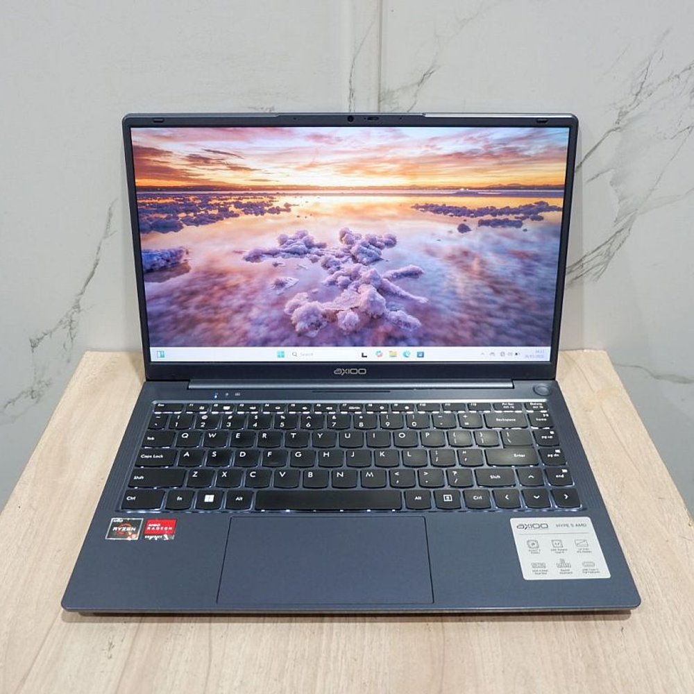 Laptop Axioo Mybook Hype 5 AMD Ryzen 5 3500U RAM 8GB SSD 256GB Laptop Kantor Siap Pakai Second Berku
