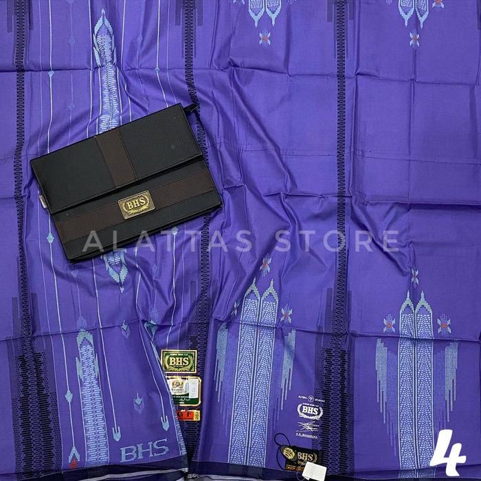 GRATIS ONGKIR ALATTAS STORE Sarung BHS SGF FULL SUTRA Original Grade Gold FS GC2 Motif Santri Hitam