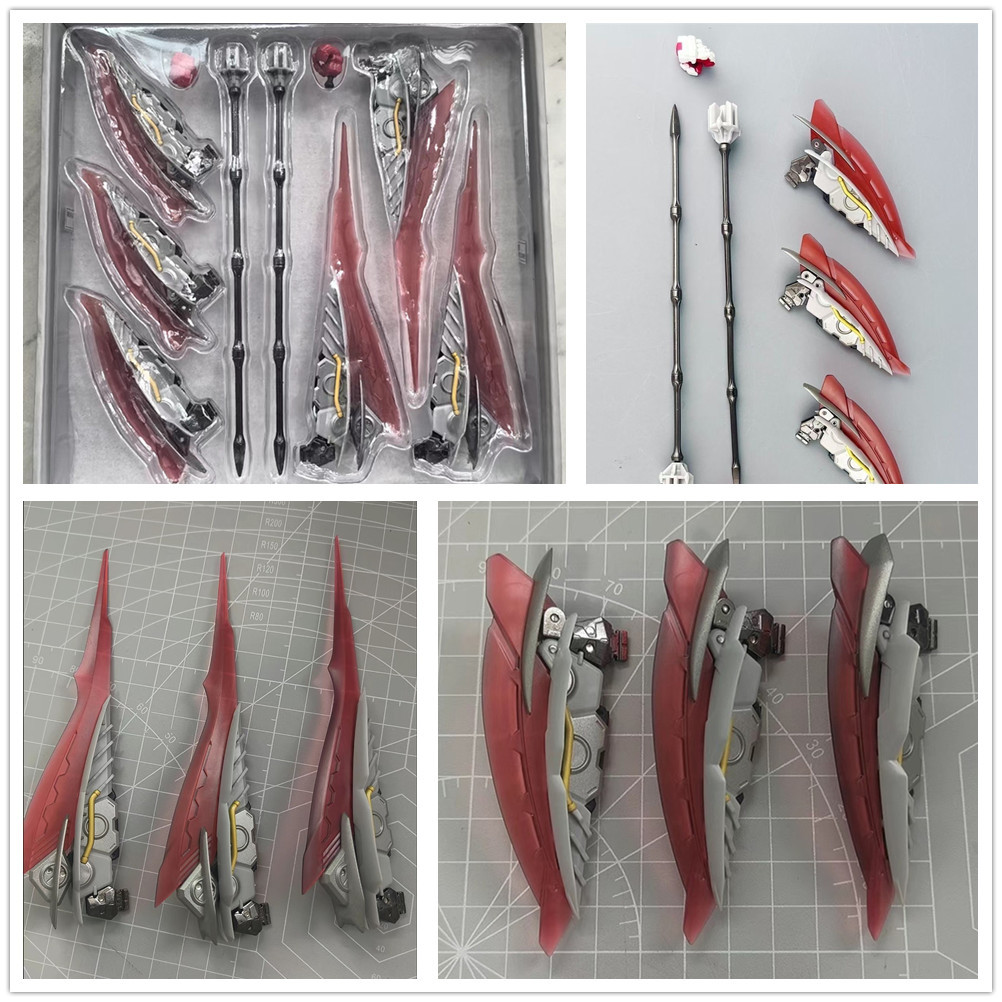 CX model MB 1/100 MG Astray Red Frame Dragon Battle Blade AXE Hyper Beam Javelin finished metal