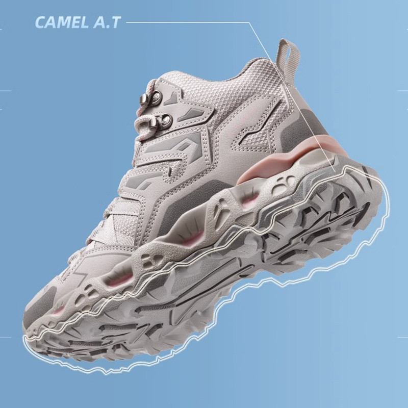 GOLDEN CAMEL Hiking Shoes Women Waterproof Hiking Boots Non-slip Outdoor Professional Trekking Shoes