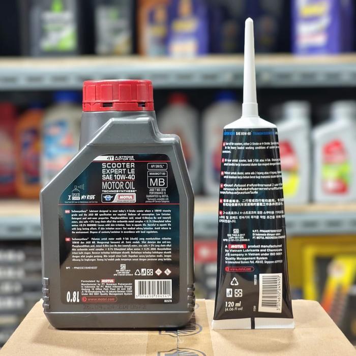 OLI MOTUL SCOOTER ERT LE 10W40 800ML OLI MOTOR MATIC