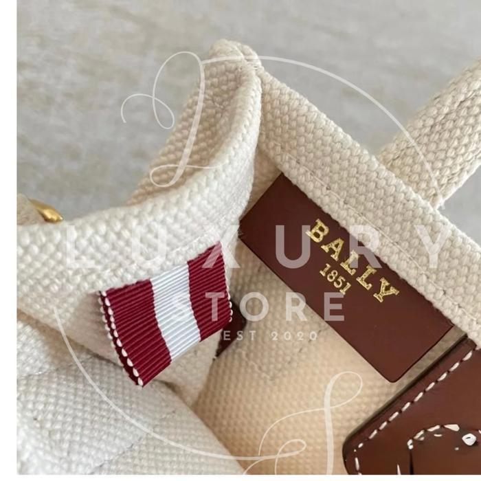LUURY STORE Tote Bally Crystalia Mini Tote bag Crossdy Bag Woman