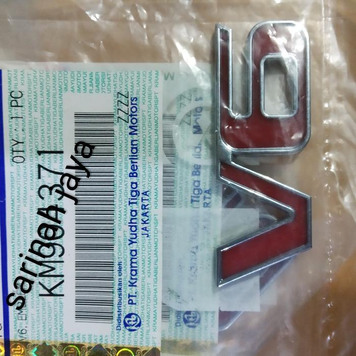 Emblem V6 Pajero Sport