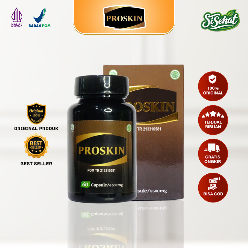 Proskin Sehat Kulit Obat Herbal Daun Binahong Penghilang Kutil Papiloma Daging Tumbuh dan Penghalus 
