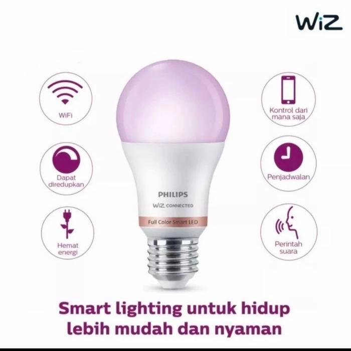 Diskon Philips Lampu Smart Wifi Led 9W Color Smart Bulb Lamp Wifi Original