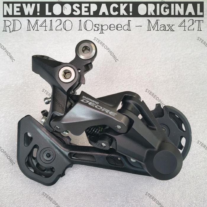 NEW LOOSEPACK ORIGINAL SHIMANO RD Deore M4120 RD SHIMANO DEORE M4120 10speed RD SHIMANO DEORE M4120