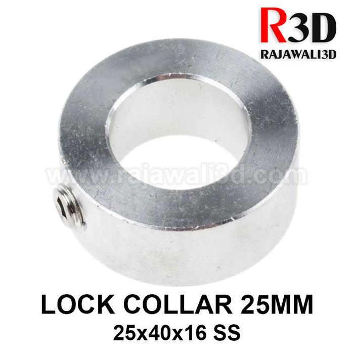 Premium LockCollar Lock Collar Locking Collar 25mm Stainless Steel 25x40x16mm
