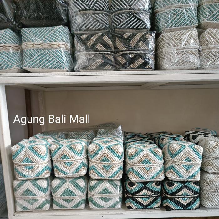 Beaded box serbaguna sokasi manik-manik Bali sokasi dekorasi