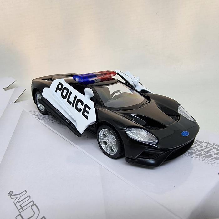 DIECAST FORD GT POLICE 2019 RMZ CITY 1:39