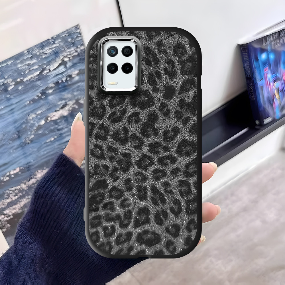 Casing Hp Untuk Realme 8 5G Silikon Phone Case Softcase Kesing Sofcase Leopard Print 6176 PDD for Gi