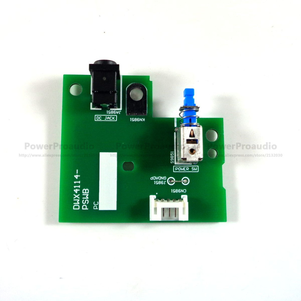 Power switch DC in jack circuit board pcb for Pioneer DDJ-1000 DDJ-1000SRT