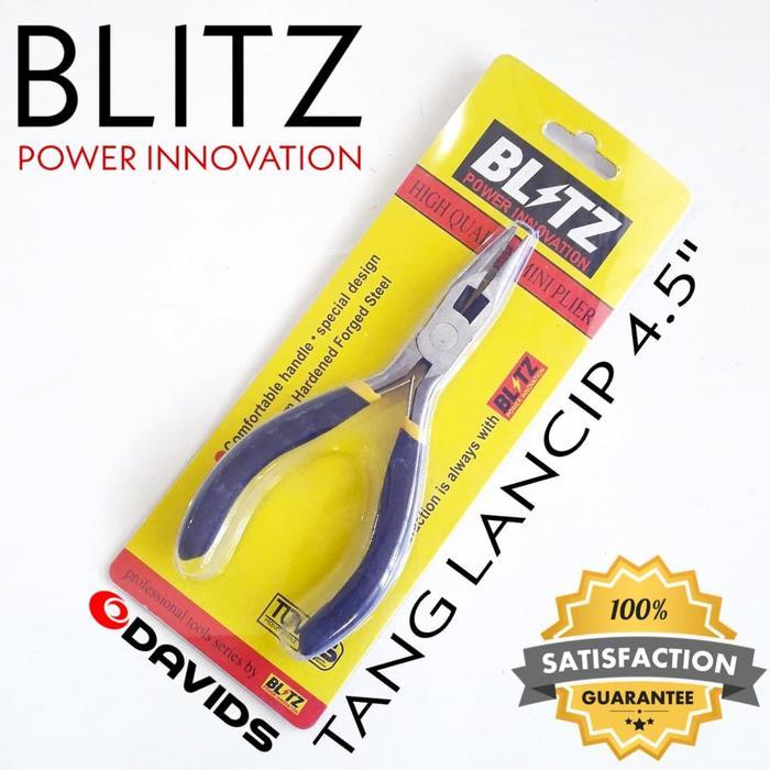 Tang Lancip Potong Jepit Kecil Mini Blitz 4,5 Inch