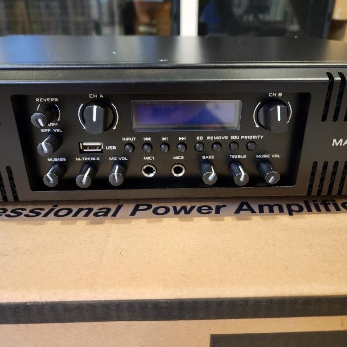 Professional Power Amplifier Megavox MA - 2005N 4000 Watt USB MP3 Bluetooth