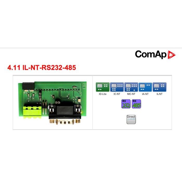NEW SERIES COMAP IL NT RS 232 - 485