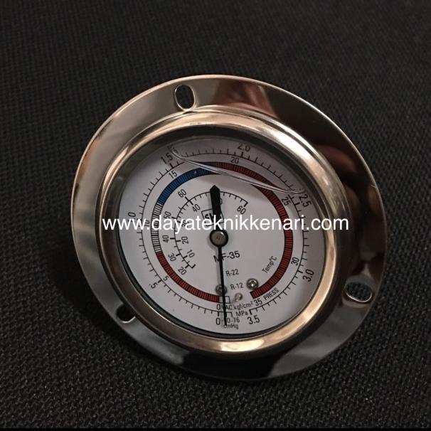 Pressure Gauge Untuk Freon R12 R22
