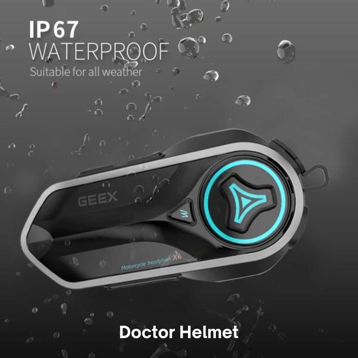 Interkom Bluetooth Helm X5 untuk Komunikasi Motor