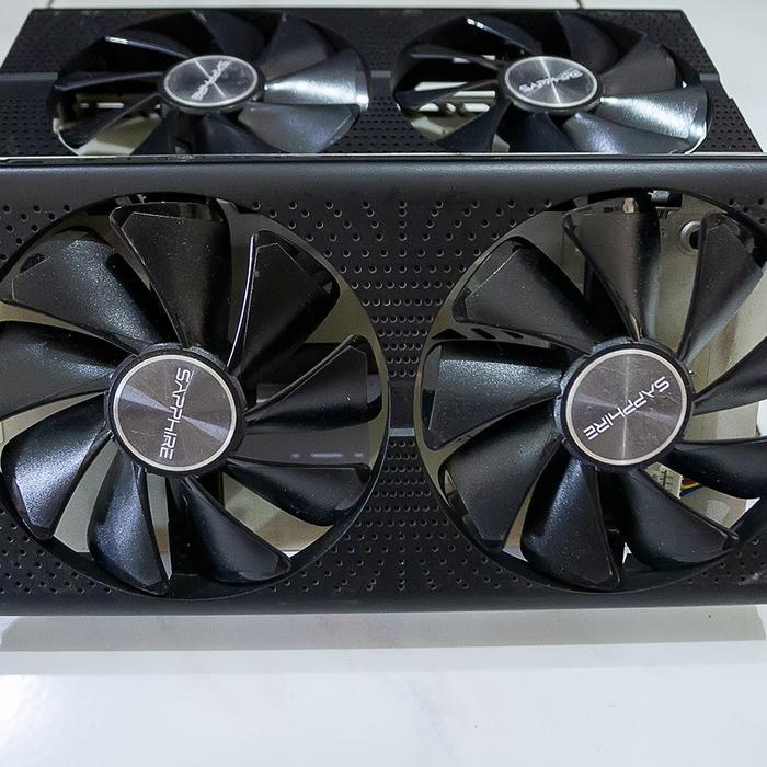 Ada Stok Fan kipas Casing vga rx 580 570 480 470 Sapphire Pulse ORIGINAL Langka