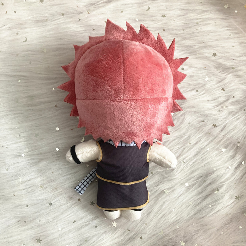 20cm Anime Fairy Tail Etherious Natsu Dragneel Plush Toy Soft Stuffed Cartoon Doll Gifts For