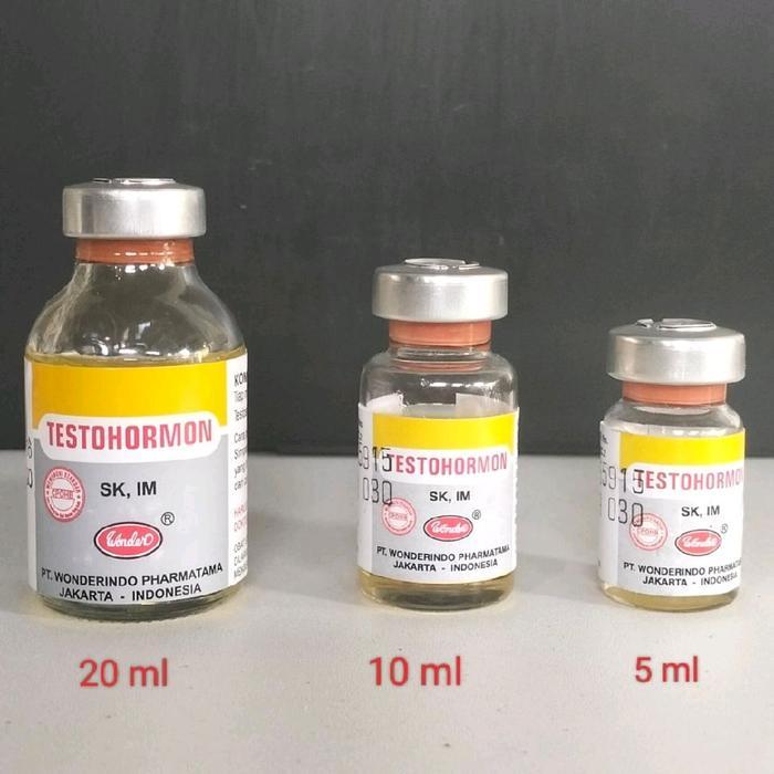 TERLARIS Testohormon 5 ml, 10 ml, 20 ml obat suntik