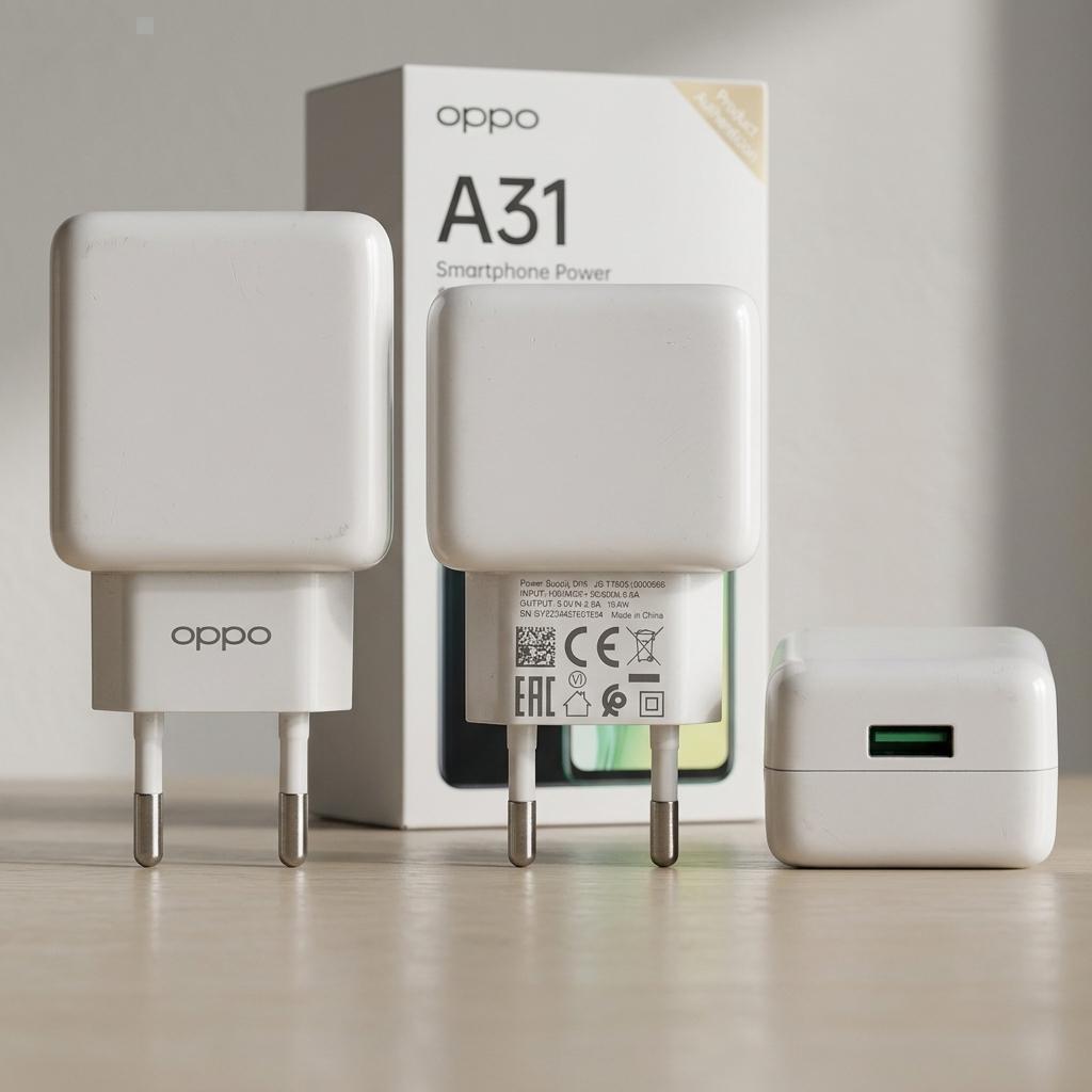 Charger Oppo VC54JAEH Original Bekas VOOC Fast Charging 20W 5V 4A Kepala Charger Adaptor Daya Bawaan