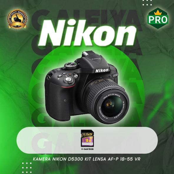 Kamera Nikon D5300 Kit Lensa Af-P 18-55 Vr Terbaru 