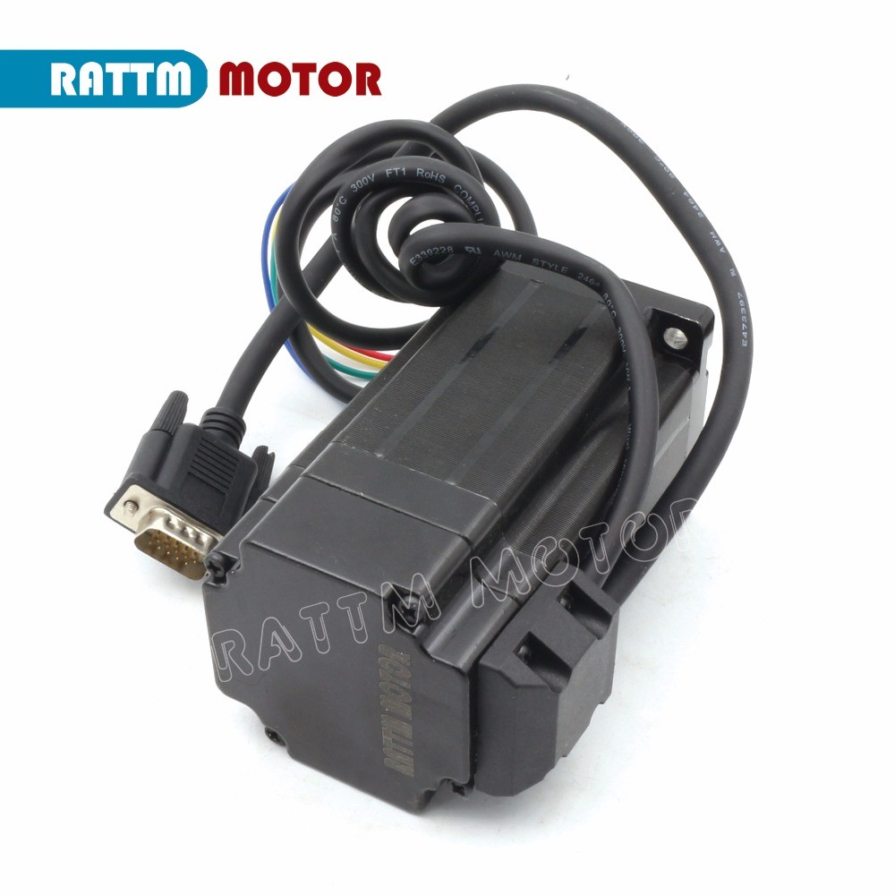3N.M CLOSED LOOP SERVO MOTOR KIT NEMA24 STEPPER MOTOR + 2HSS60 HYBRID STEP-SERVO DRIVER CNC