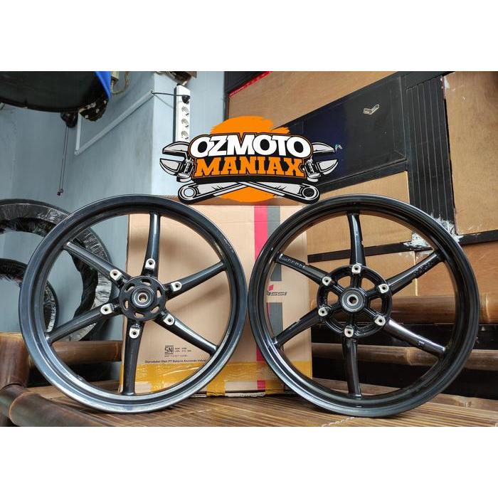 Velg Rossi V-Rossi Sanca Ninja RR 150 (Motif VND & RCB) - Black