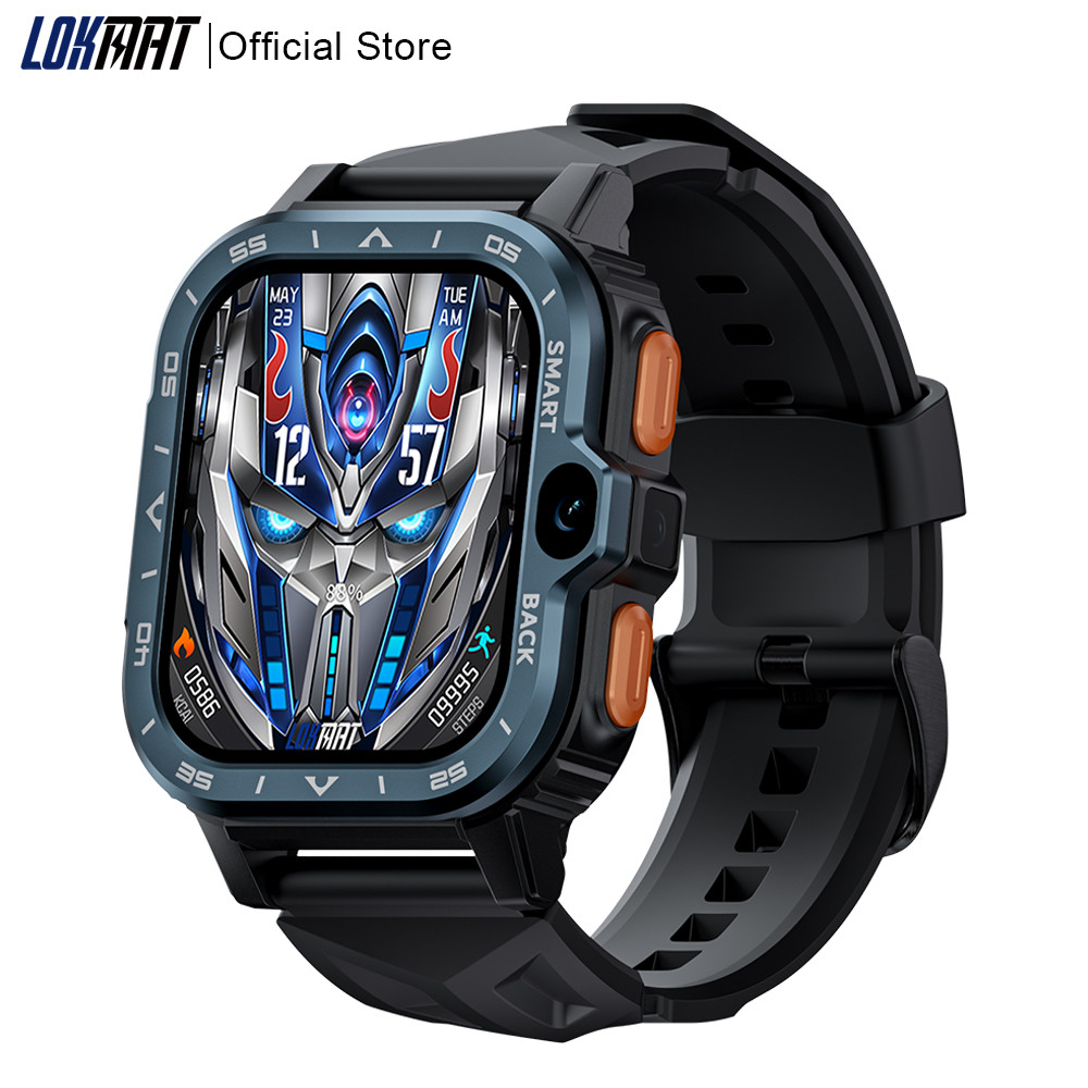 LOKMAT APPLLP 4 MAX Android Smart Watch Phone Fitness Tracker Touch