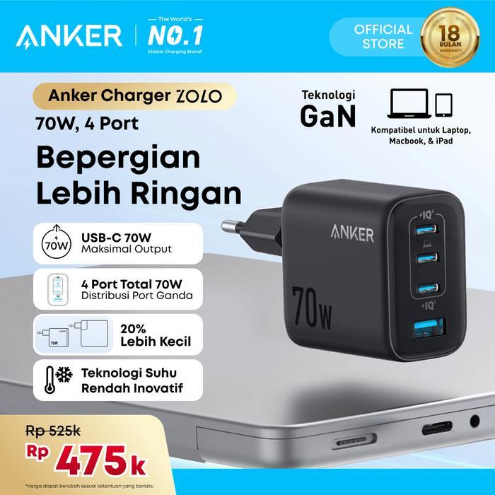 Anker Gan Charger Usb-C 160W 140W 100W 65W Pd Fast Charging