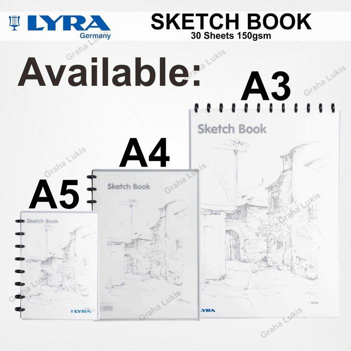 READY Lyra Sketchbook A4 / Refill Sketchbook A4