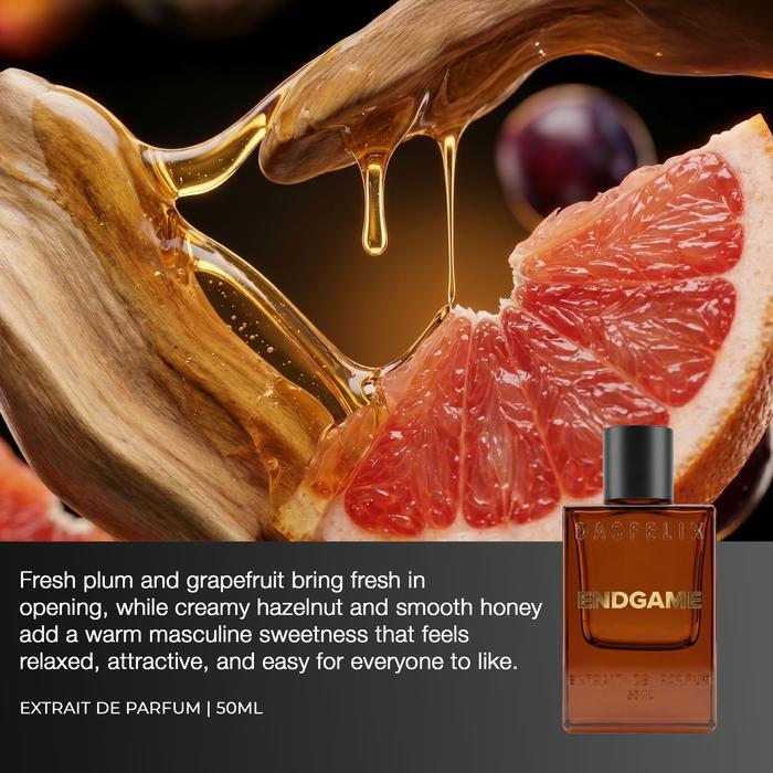 Dasfelix Endgame - Extrait De Parfum - Parfum Pria Tahan Lama - Aroma Manis Soft