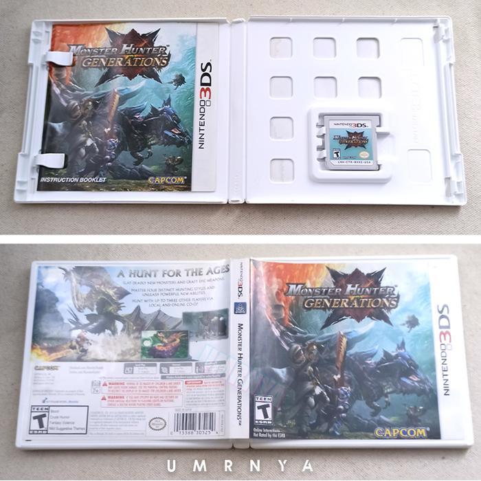 Monster Hunter Generations Nintendo 3DS MH MonsterHunter DS Gameboy 01