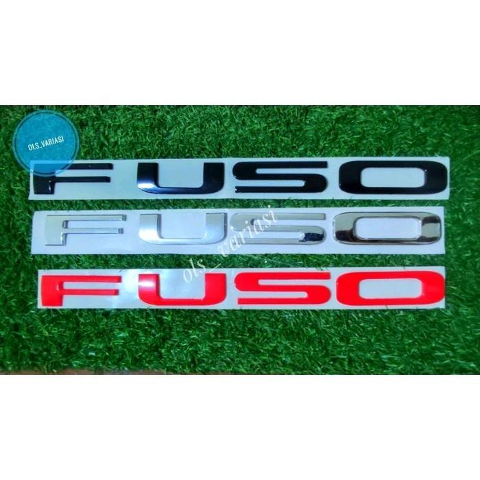 Diskon Emblem Logo Fuso Canter / Tulisan Fuso Timbul / Emblem Fuso Canter / Logo Fuso Canter /