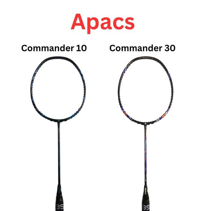Terlaris Original Apacs Commander 10 20 Dan 30 Raket Badminton