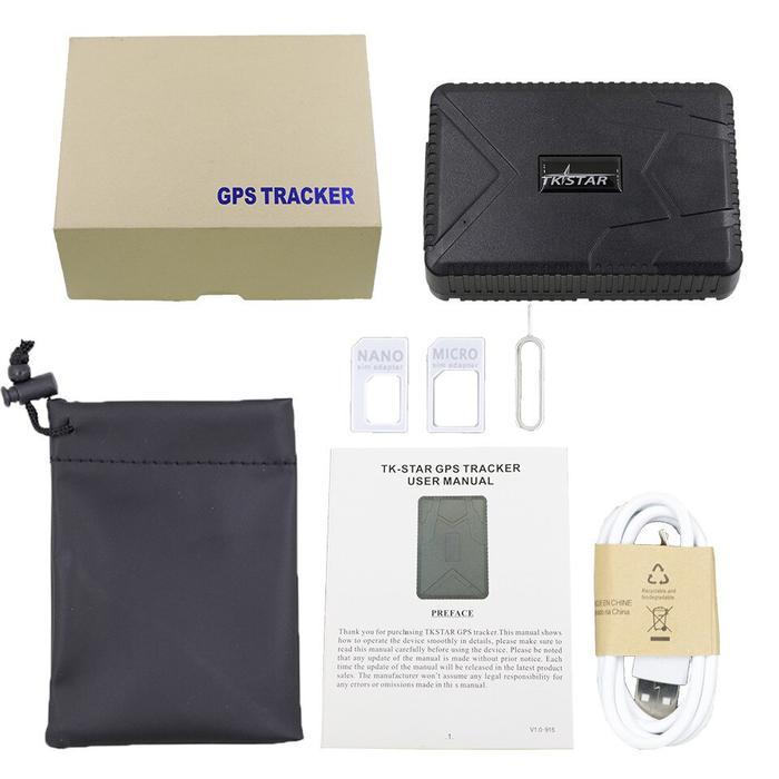 Diskon Gps Tracker Portable Original Tkstar Tk915 Tk 915 10000Mah Mobil Motor Tk905 Tk905B Tk918