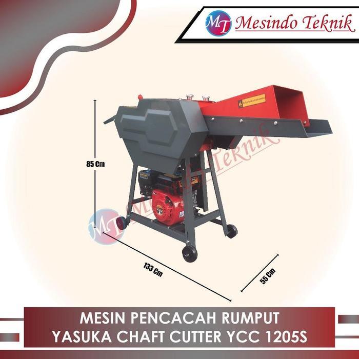 Mesin Pencacah Rumput YASUKA Chaff Cutter YCC 1205S - RANGKA ONLY