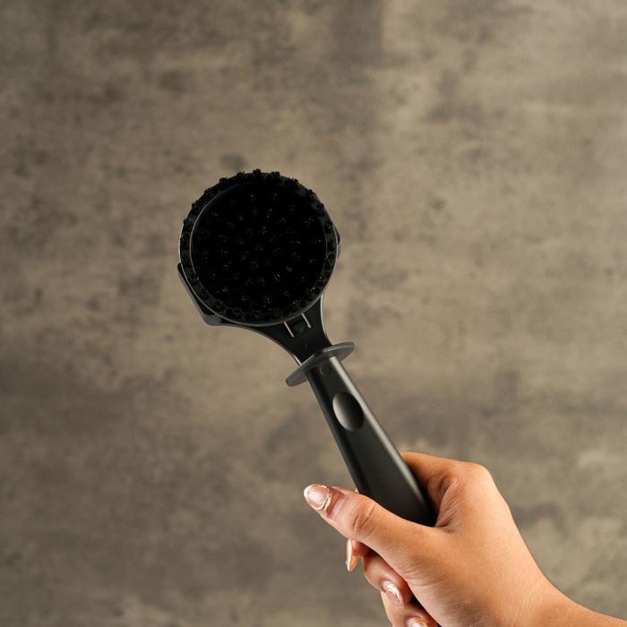 Group Head Brush Sikat Pembersih Group Head Mesin Kopi Espresso Silicone 58Mm