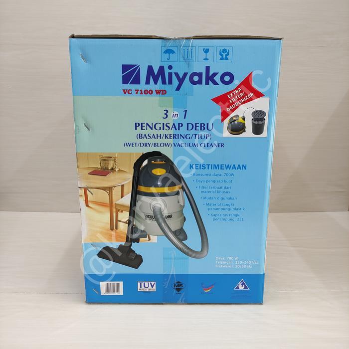 VACUUM CLEANER MIYAKO GARANSI VC-7100 WD / VC-7100WD